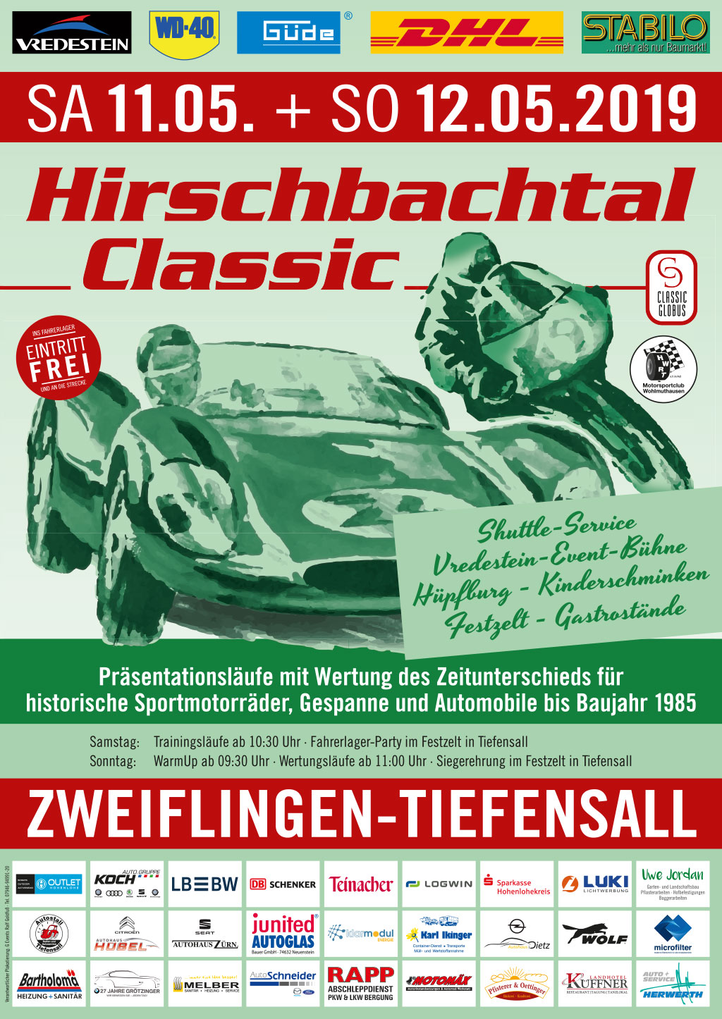 Hirschbachtal Classic Plakat 2019